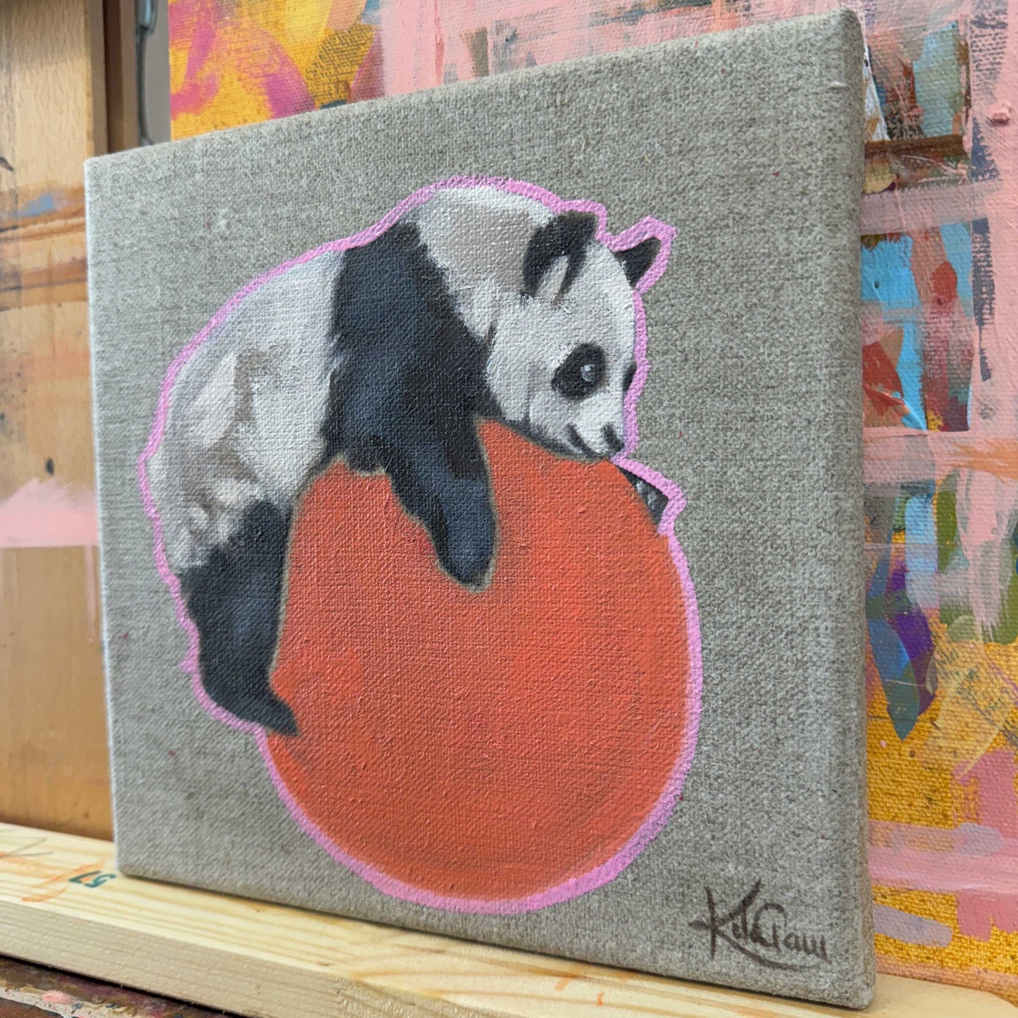 Handgemalte Einzelstücke,direkt aus dem Atelier