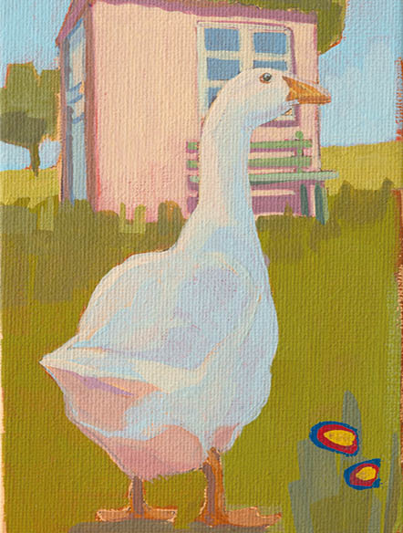 Art Card, goose, 15x20 cm