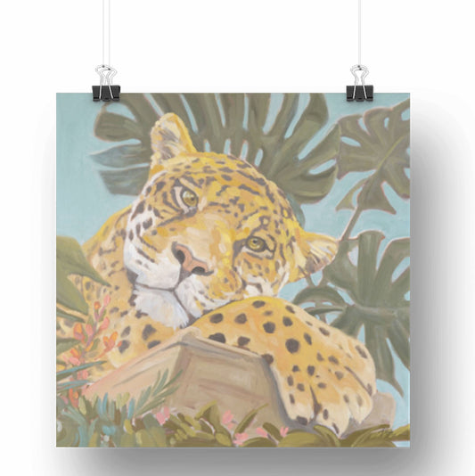Art Card, Jaguar Luise, 20x20 cm