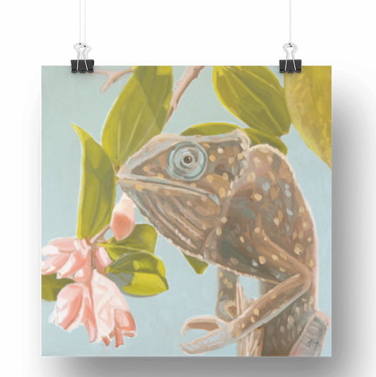 Art Card, Chamäleon Karl, 20x20 cm