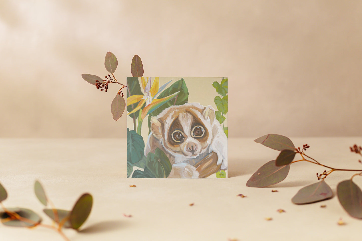 Art Card, Plumplori Fred, 20x20 cm